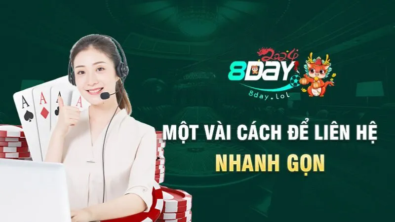 Chia sẻ các kênh liên hệ 8Day phổ biến Chia sẻ các kênh liên hệ 8Day phổ biến