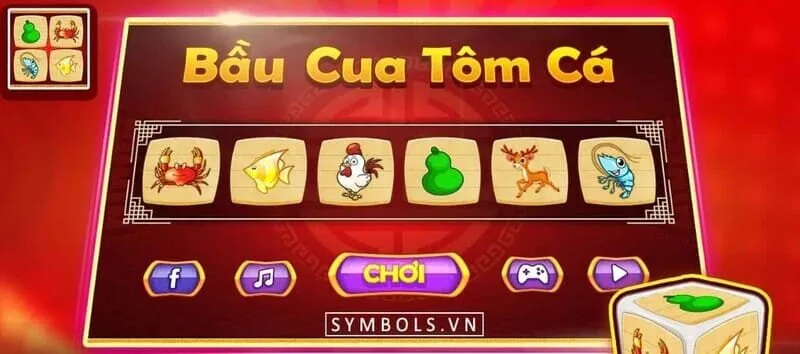 Bầu cua tôm cá được biết là một trò chơi đỏ đen, cờ bạc phổ biến ở Việt Nam Bầu cua tôm cá được biết là một trò chơi đỏ đen, cờ bạc phổ biến ở Việt Nam