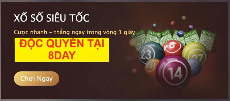Chơi xổ số tại 8Day an toàn, bảo mật 100% Chơi xổ số tại 8Day an toàn, bảo mật 100%